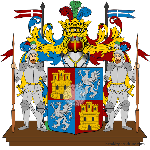 Coat of arms of family Castelletta