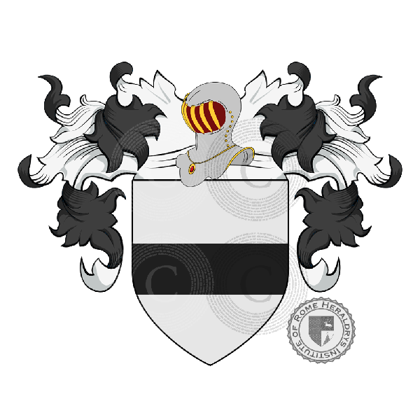 Coat of arms of family Capocci, Capoccia