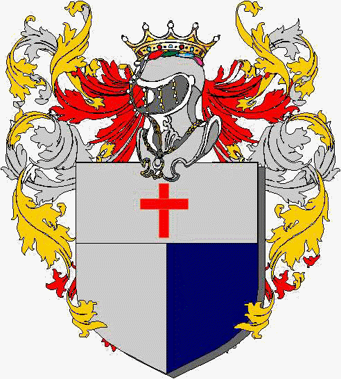Coat of arms of family Castagnina