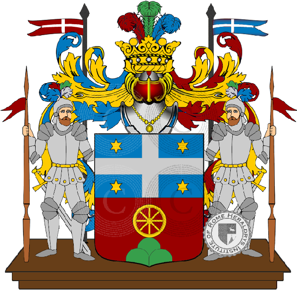 Coat of arms of family Ceccarani