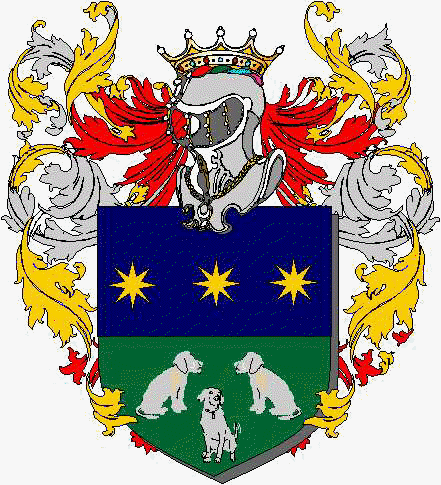 Coat of arms of family Manzolino