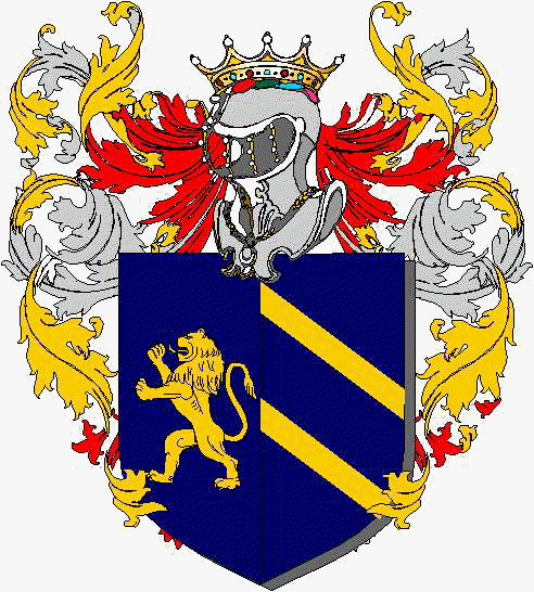 Coat of arms of family Chiodera