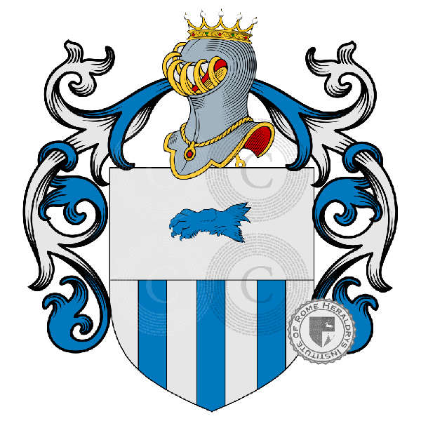 Wappen der Familie Arrigo, Darrigo, D'Arrigo   ref: 18948