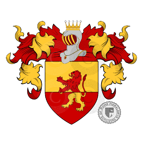 Russo family heraldry genealogy Coat of arms Russo