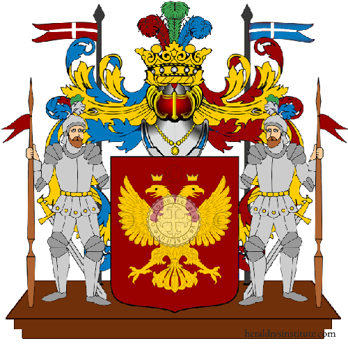 Wappen der Familie Manciacapra