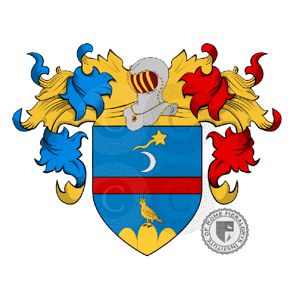 Coat of arms of family Pesarini
