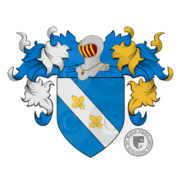 Coat of arms of family Caffarotto