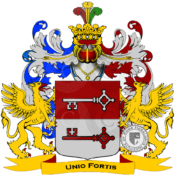Coat of arms of family Colosa