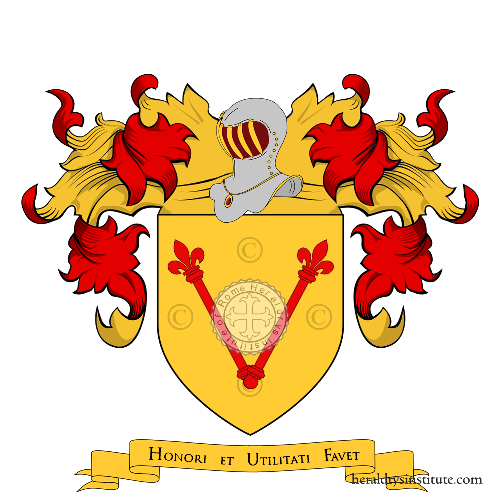 Coat of arms of family CANTE ref: 20062