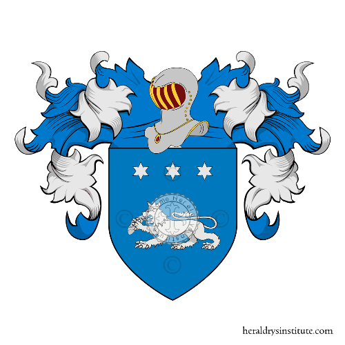 Coat of arms of family Panebianco - ref:20081
