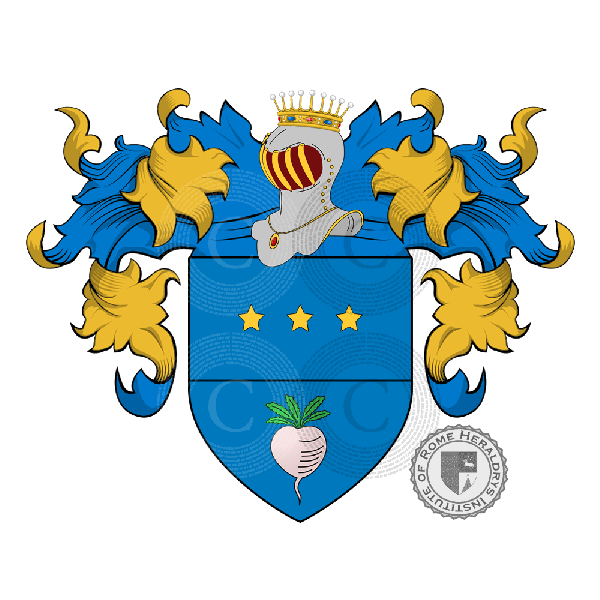 Wappen der Familie Ravicchio - ref:20173