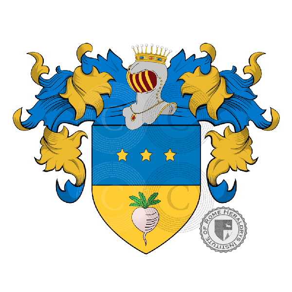 Wappen der Familie Ravicchio - ref:20174