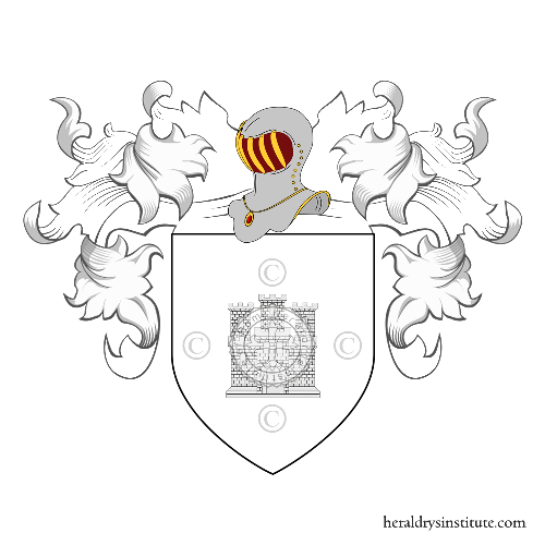 Coat of arms of family CASTRO ref: 20337