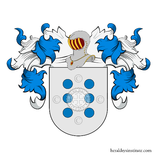 Coat of arms of family CASTRO ref: 20338