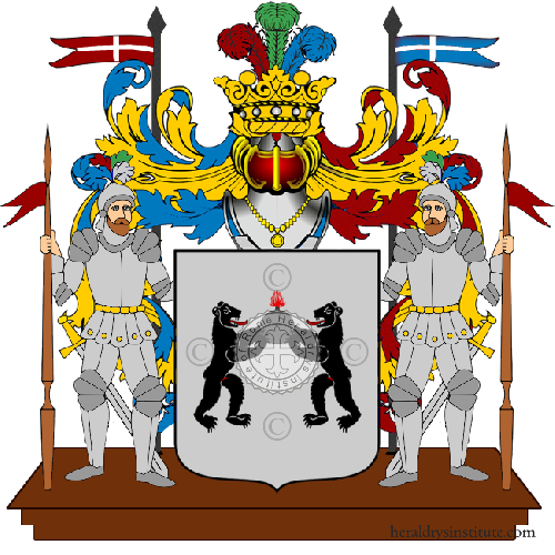 Coat of arms of family Ceccarelli