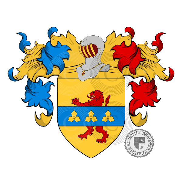 Coat of arms of family FABBRI ref: 20476