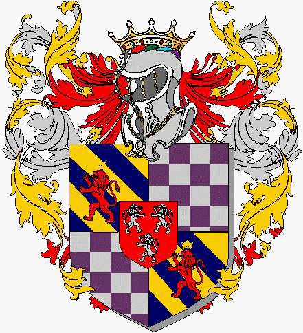 Coat of arms of family Cisa Asinari