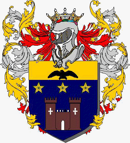 Coat of arms of family Biancocossa