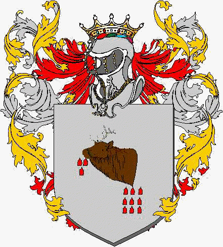 Coat of arms of family Cittolini