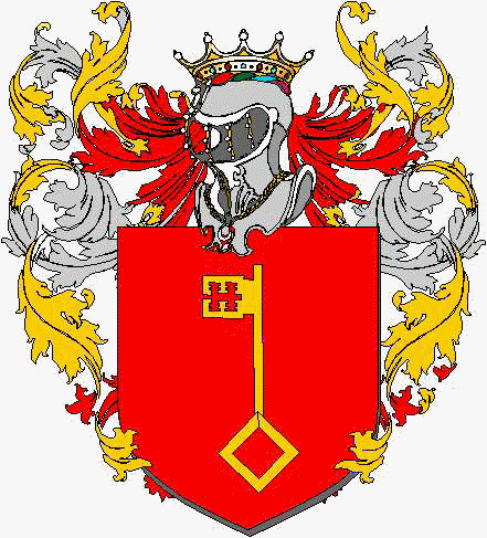 Coat of arms of family Clavario