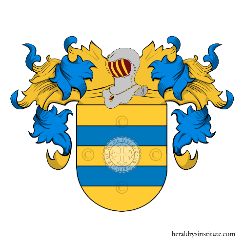 Coat of arms of family Perna - ref:21129
