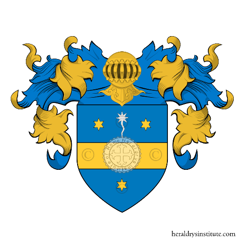 Coat of arms of family Reggio - ref:21227