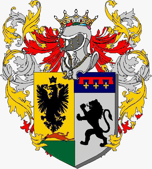 Coat of arms of family Melissaro