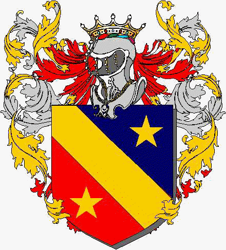 Coat of arms of family Mella Arborio