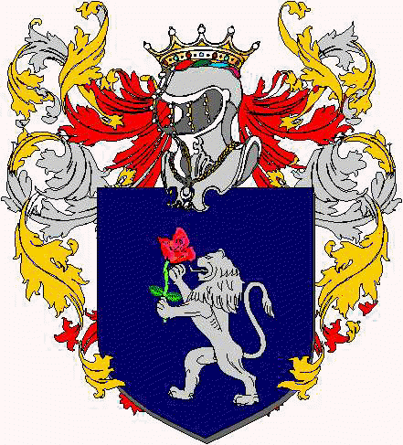 Coat of arms of family Mengoni Marinelli Ferretti
