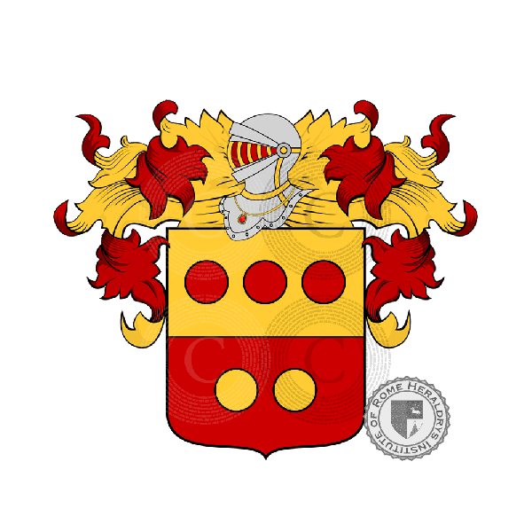 Coat of arms of family Collarino