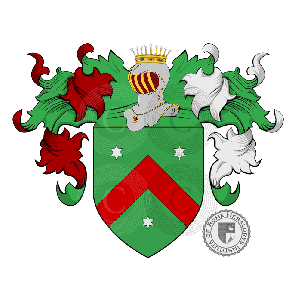 Coat of arms of family CALORI ref: 21941