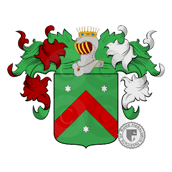 Coat of arms of family CALORI ref: 21942