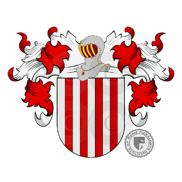 Coat of arms of family Couso - ref:22124