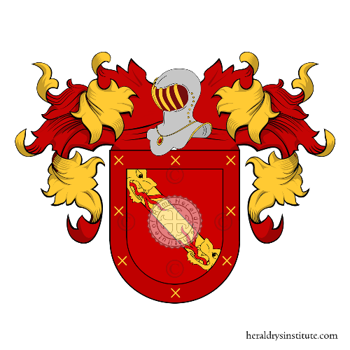 Wappen der Familie Curiel   ref: 22409