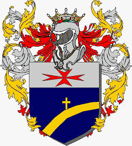 Escudo de la familia Mancini Ridolfini Corazzi