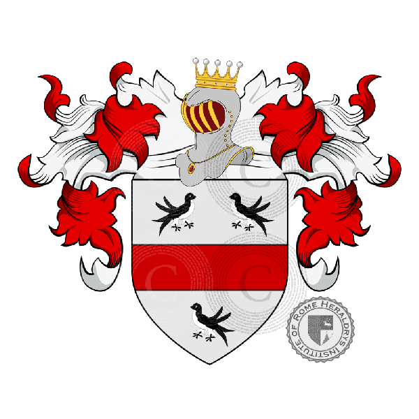 Wappen der Familie Rondani - ref:22621