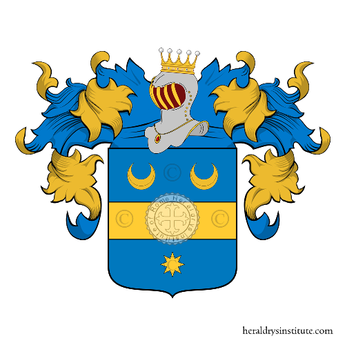 Coat of arms of family CALANDRI ref: 22690