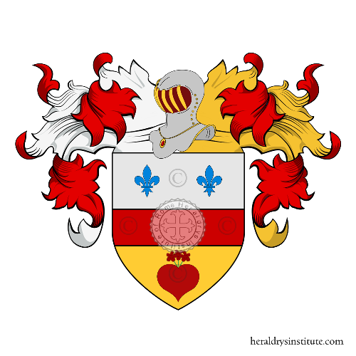 Coat of arms of family Corradina