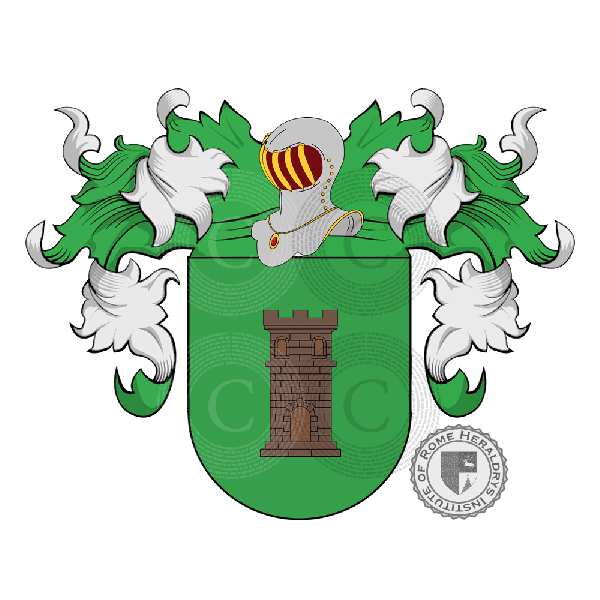 Wappen der Familie Cartes - ref:22952