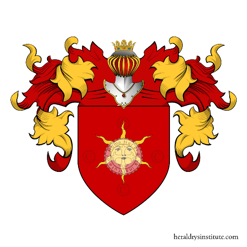 Wappen der Familie Cacci   ref: 23001