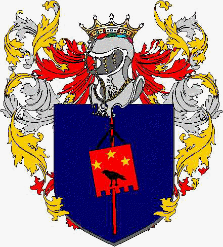 Coat of arms of family Corvaja