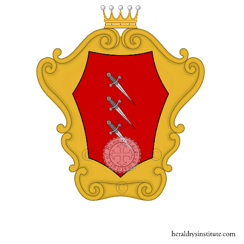 Wappen der Familie Mannelli   ref: 23131
