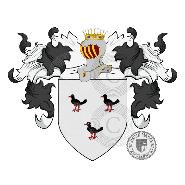Wappen der Familie Polo Padolecchia - ref:24360
