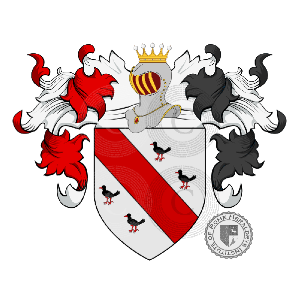 Coat of arms of family Polo - ref:24361