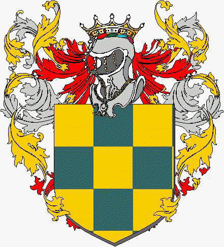 Coat of arms of family Cusani Visconti Botta Adorno