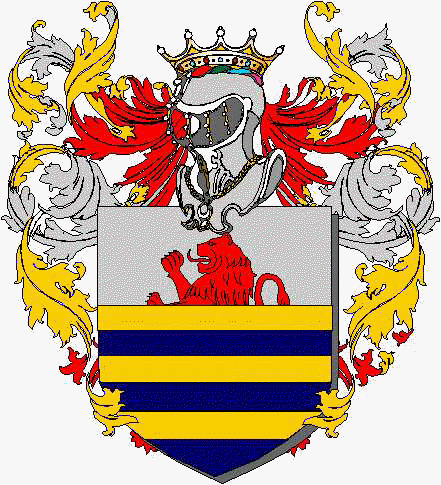 Coat of arms of family Guglielmetti