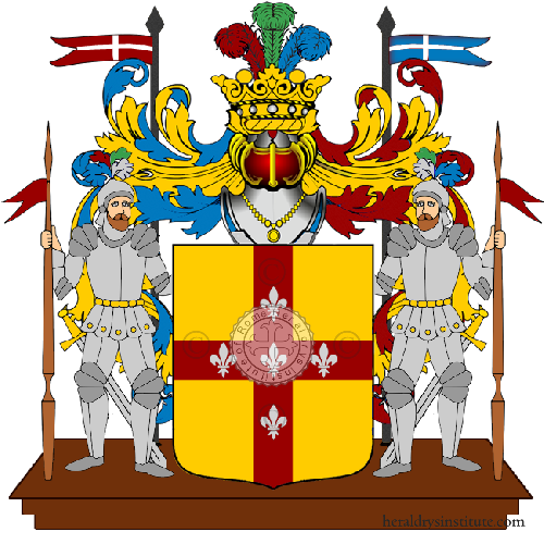 Coat of arms of family Bazzucchi