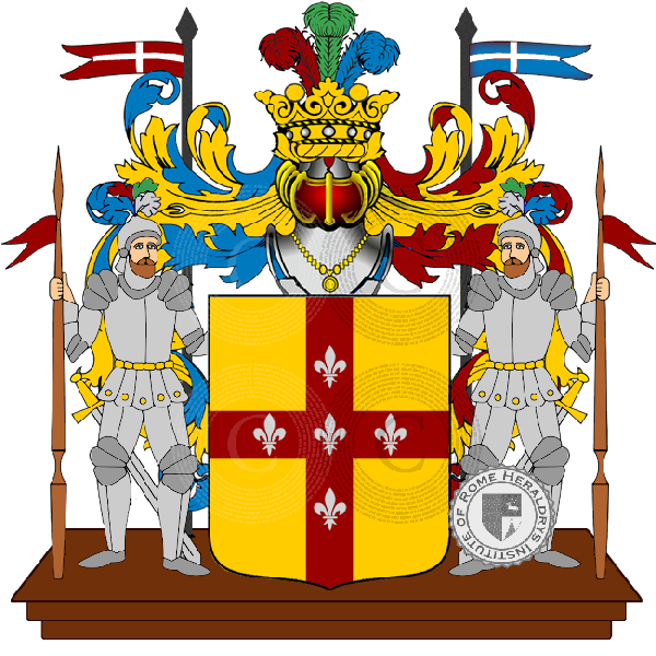 Coat of arms of family Papanti