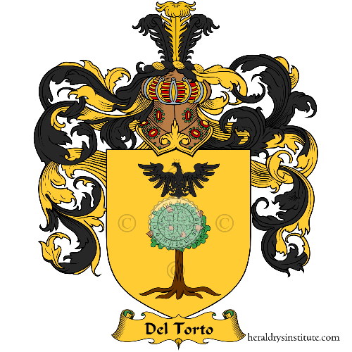 Coat of arms of family Del Torto, Torto