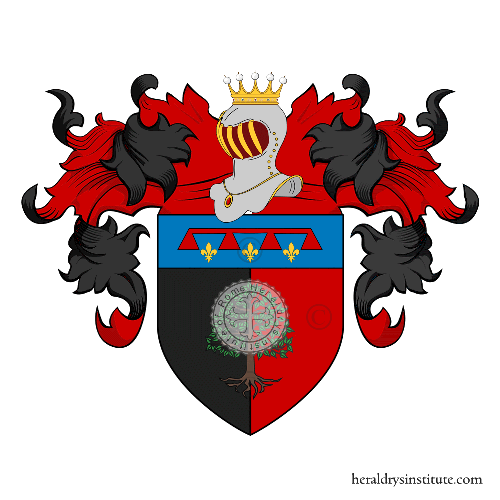 Coat of arms of family Olmi   ref: 24961